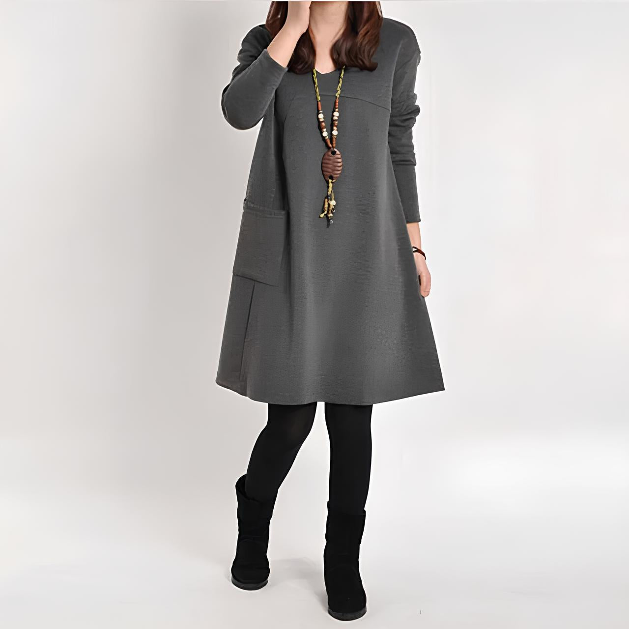 BELLA ROSE | Elegant Dress with pockets