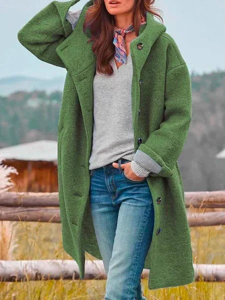 MAXI |  HOODED COAT