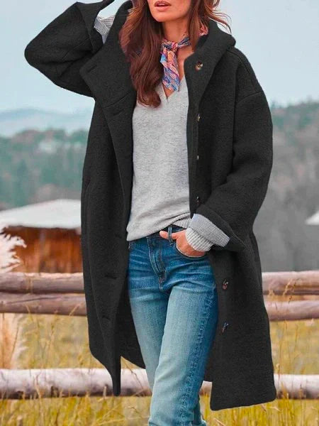 MAXI |  HOODED COAT