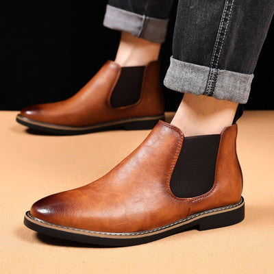 Boston™ - Classic Leather Chelsea Boots