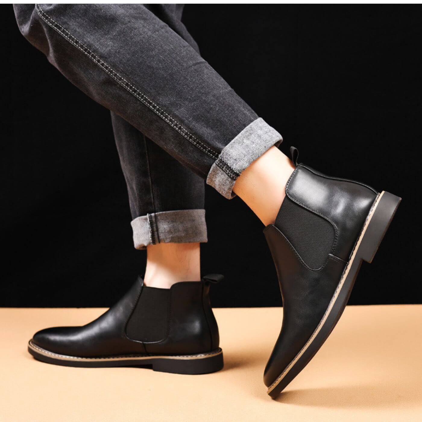 Boston™ - Classic Leather Chelsea Boots