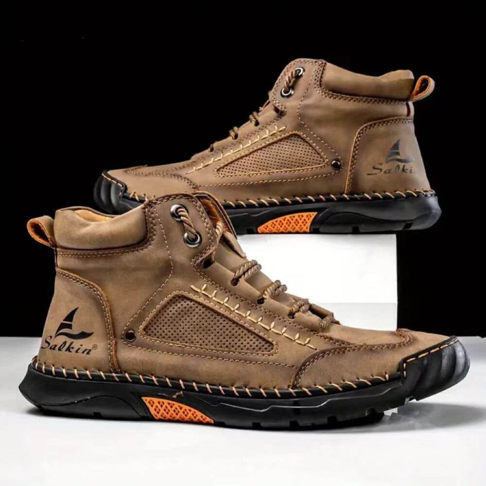 Liam™ - Orthopaedic Leather Barefoot Boots