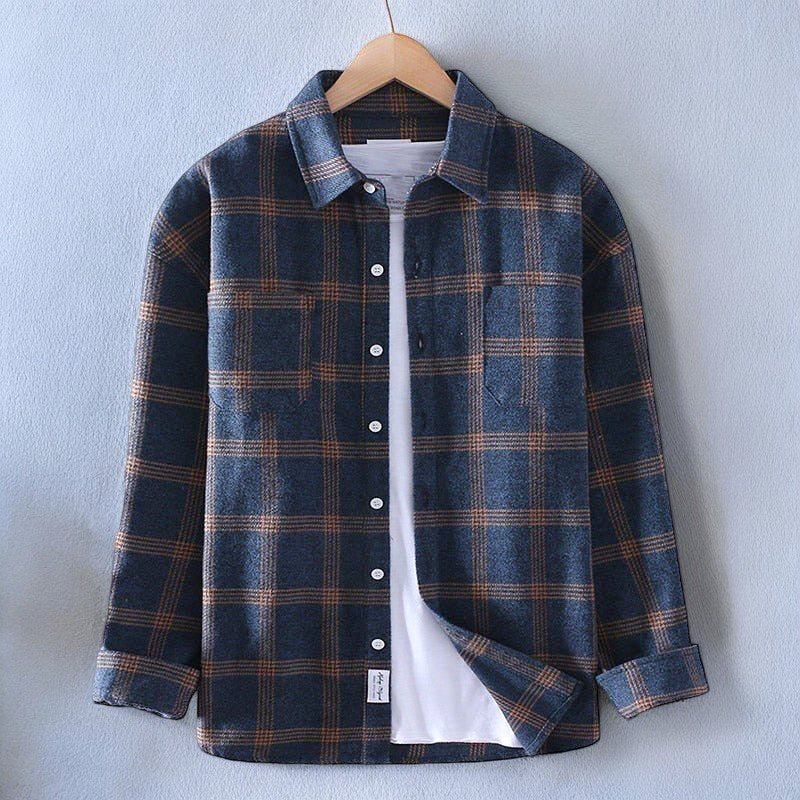 NOAH | CLASSIC CHEQUE OVERSHIRT