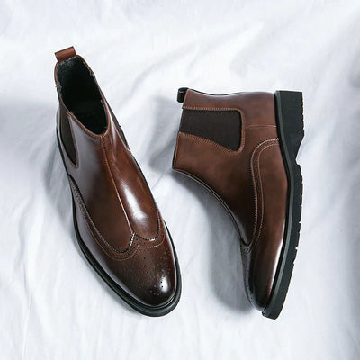 Adriel | leather Chelsea boots