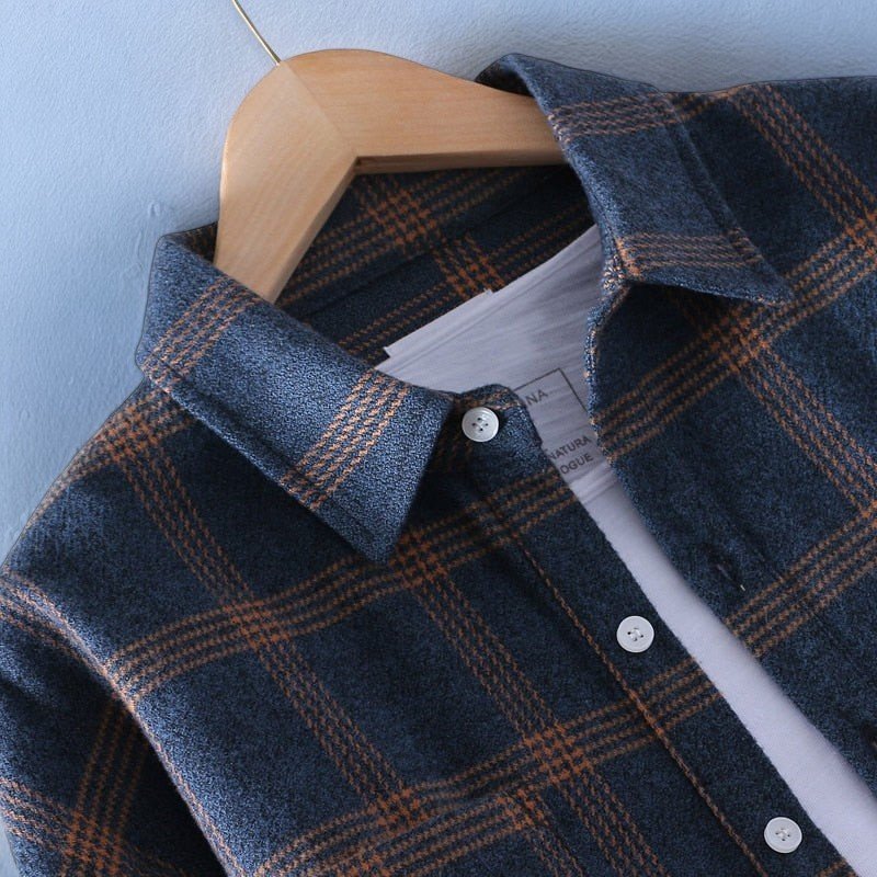 NOAH | CLASSIC CHEQUE OVERSHIRT