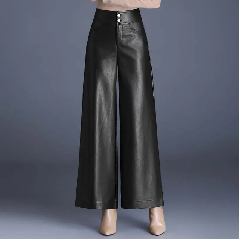 Oriana Leather Pants