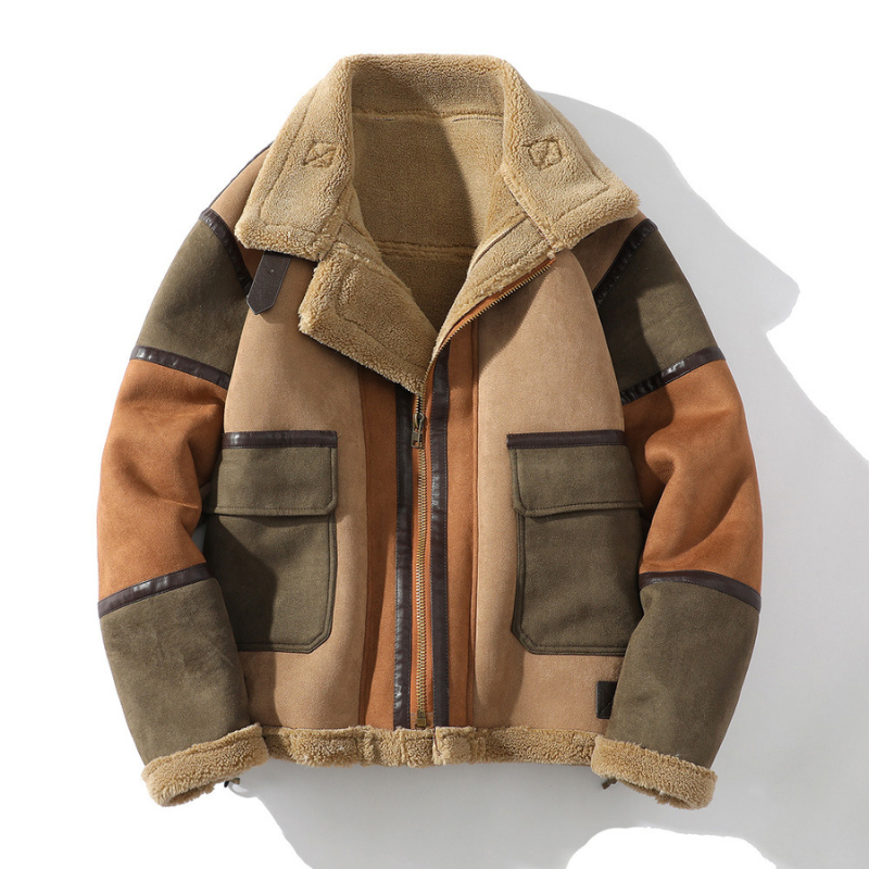 Benjamin Washington | Suede Fleece Jacket