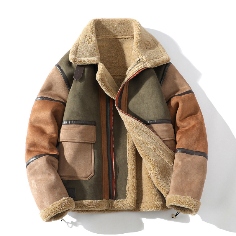 Benjamin Washington | Suede Fleece Jacket