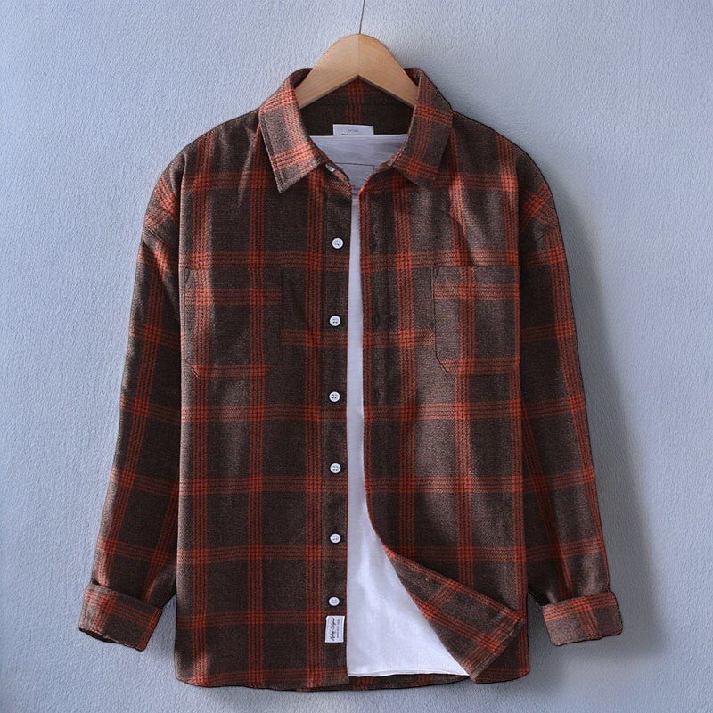 NOAH | CLASSIC CHEQUE OVERSHIRT