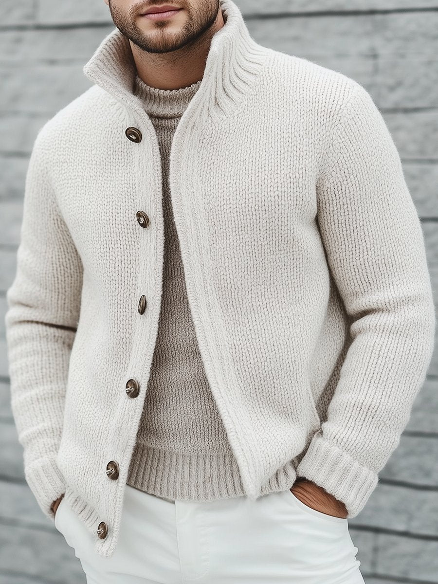 Henry | Casual Button Knitted Cardigan