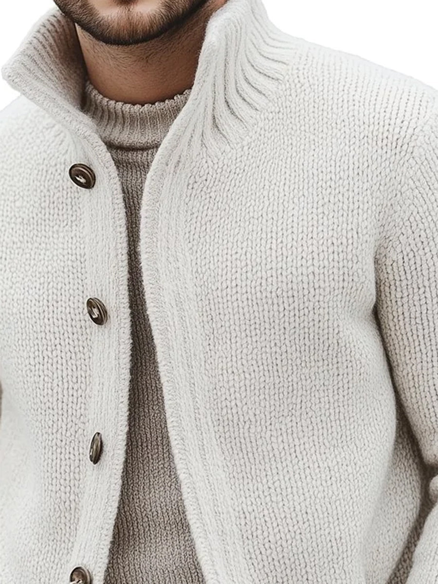 Henry | Casual Button Knitted Cardigan